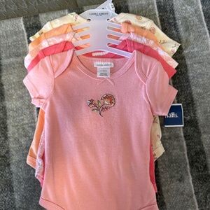 4 Baby shirts short sleeve pack